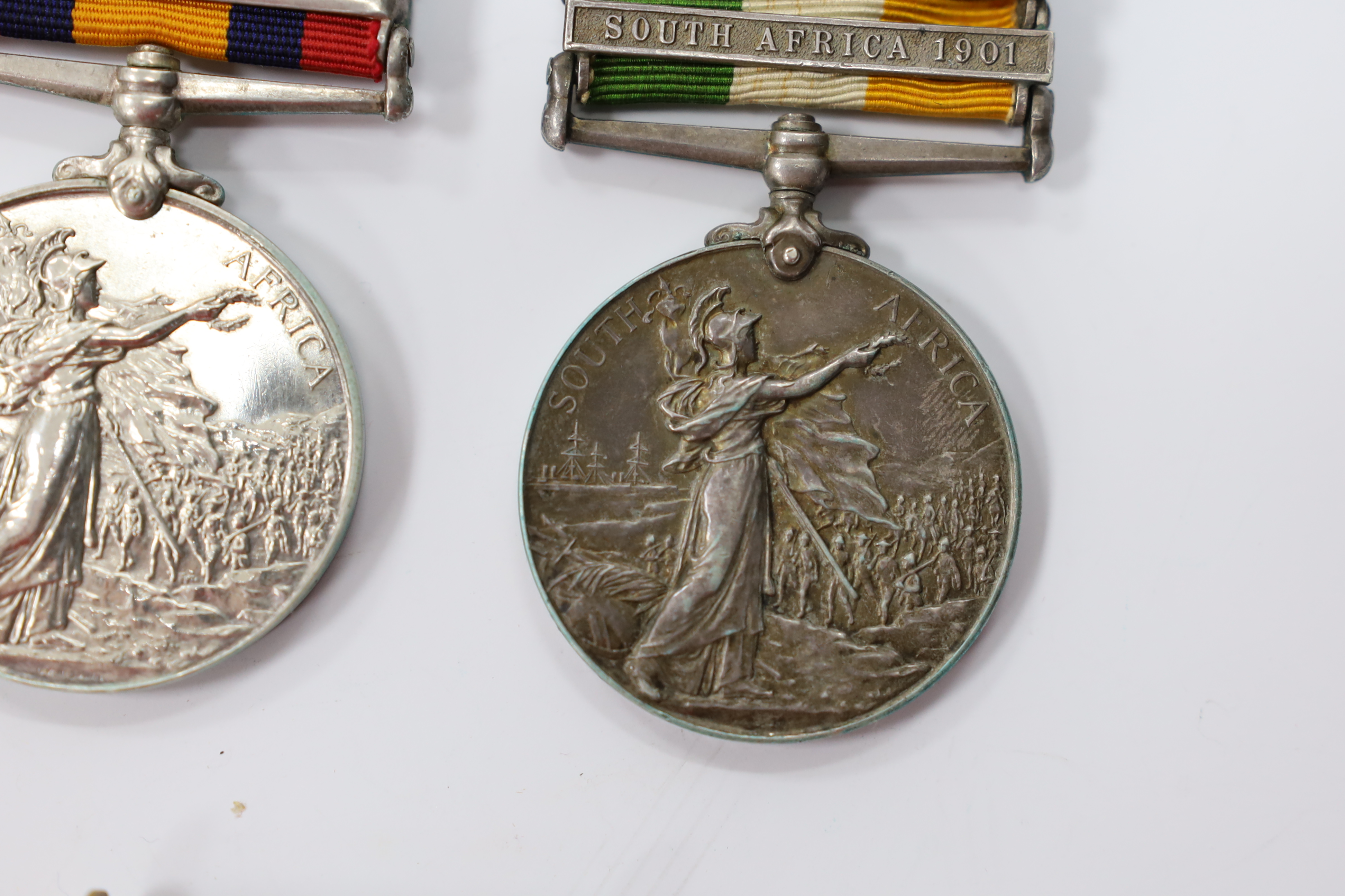 Assorted medals; two replica British North Borneo medals; Balaklava medallion; bronze GV medal; German China Campaign medal; bronze NRA medallion, unnamed